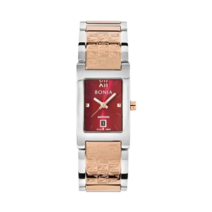 Bonia Monogram Elegance BNB10676-2662 Stainless Steel Women Watch